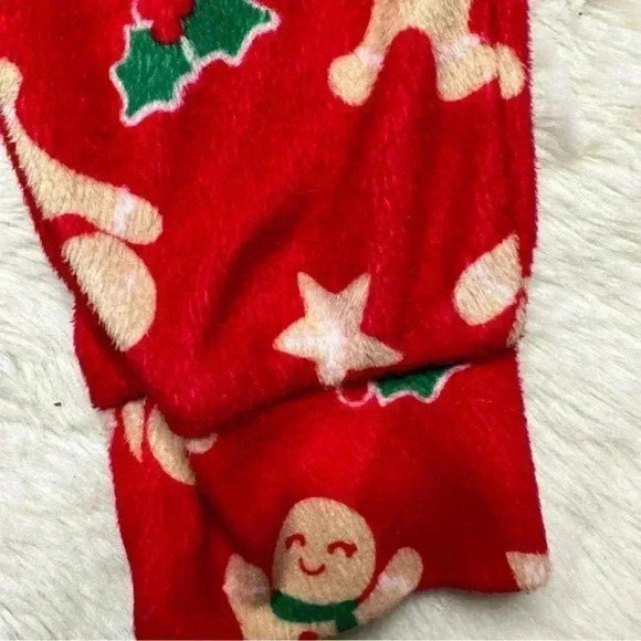 Holiday Time Christmas Santa’s Cookie Tester Pajamas White / Red / Green Size SM - Picture 14 of 16